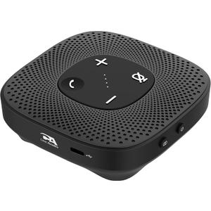 Cyber Acoustics Conference Speakerphone (SP-2000) - USB and Bluetooth, Advanced DSP with 360 Degree Noise Cancelling Microphone with 3m Range, 66 Ft BT Wireless Range