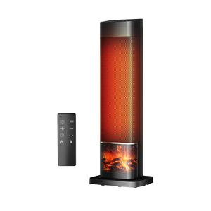 Space Heater, 1500W Electric Heaters for Indoor Use, 25.2" PTC Ceramic Heater with Remote, 24H Timer, Oscillation, Tip-Over and Overheat Protection, Fast Safety Heat for Home OfficeOverall Pick