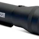 HME COYOTE LIGHT Pro Durable Lightweight Portable Adjustable Intensity Rechargeable Night Vision Hunting Flashlight | Batteries, Case, Handle, 1" Scope Mount & Charger Included, White LED