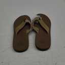 Quiksilver Boy's Carver Suede Fixed Strap Kids Flip Flop Youth Sandal, US 4/ EUR 36