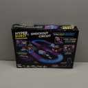 Hyper Burst Shockout Circuit Playset | Race and Battle! | Customizable Race Track & Micro Scale Cars | Over 600+ MPH Scale Speed!
