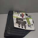 Custom Accessories Smart Fit Black Standard Rubber Universal Floor Mat Set - 79924