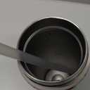 ENCOOL Christmas Insulated Water Bottle with Straw, Stainless Steel Water Bottle, Leak Proof BPA-Free, Keeps Cold for 24 Hours for Sports, Christmas Holiday Gifts for Women, 26 oz, Santa Rider