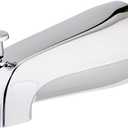 EZ-FLO 5-3/8 Inch Nose Diverter Tub Spout, 1/2 Inch IPS Connection, Chrome Finish, 15083