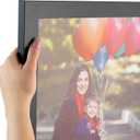 ArtToFrames 60x80 CM / 23.62x31.5 INCH Black Picture Frame, This 1.25 Inch Custom MDF Poster Frame is Black - Comes with Economy Acrylic and Corrugated Backing