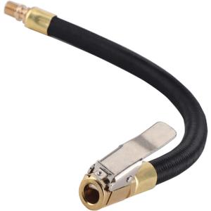 Tire Inflator Extension Tube Tyre Pump Quick Inflation Chuck Adapter Hose Quick-Inflation Clip Connector High-Pressure Tube Car Motorcycle Maintenance Accessories