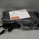 Portable Small Dog Seat for Car, Luxury Center Console Dog Car Seat Booster with Safety Tethers, Anti-Collapse Pet Travel Carseat for SUV, Truck (Black/Grey) (Black/Dark Gery)