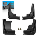 KEYOOG Front & Rear Mud Flaps Splash Guards Fit for 2018 2019 2020 2021 2022 Toy-OTA Camry Sedan (Not Fit L/Le/Xle), 4-Pc Set Easy to Clean and Install, Mud Guards Splash Guard Black