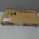 Tablet Floor Stand with 5LB Metal Base, Overhead Bed Phone Stand Angle Height Adjustable Holder, Universal Floor Stand Compatible with iPhone iPad Pro Air Mini, Samsung Tab, Kindle, E-Reader