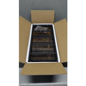 IBUYKE 3Tier Bathroom Counter Organizer, Tray Countertop Storage Shelf, Kitchen Spice Rack Standing, Counter Standing Rack Cosmetic Holder, Rustic Brown TWJ001H