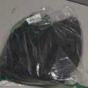 Amazon Essentials Women's Lightweight Cotton Waffle Mid-Length Bathrobe Black, 1X