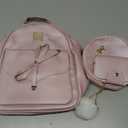 I IHAYNER Girls Bowknot 3-Pieces Fahsion Leather Backpack Backpack Purse for Women Rucksack for Ladies Shoulder Bag | Backpack Purse, Rucksack, for Ladies, Shoulder Bag, Backpack Purse, Rucksack