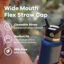 Hydro Flask Wide Mouth Lids- Accessory for Wide Mouth Water Bottle