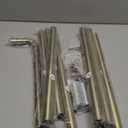 Amazon.com: Vimayta Wrap Around Curtain Rod for 28 to 129 Inches Window, Splicing Structure, 1 Inch Room Darkening Blackout Curved Drapery Rods with Heavy Duty Alloy Bracket, Wall&Ceiling Mounted, Antique Bronze : Home & Kitchen