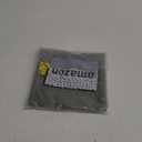 Meekio Set of 2 Dark Moss Green Pillow Covers 18x18, Farmhouse Linen Decorative Throw Cushion Covers for Sofa Couch