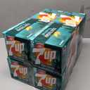 4 x 7UP Tropical Zero Sugar Soda, 12 fl oz cans, 12 pack (EXP 10/11/26)