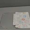 Feams Y-Fold Case for iPad Air 11-inch M3 2025 / M2 2024, iPad Air 5th/4th Generation 2022/2020 10.9 Inch Y-Fold Standing Case Clear Back with Landscape Portrait Mode Pencil Holder, Seashell