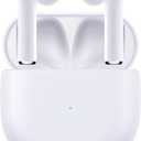 OnePlus Buds - True Wireless Earbuds with Charging Case, White - Fast Charging, Long Battery Life and Deep Bass