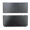 Front Back Housing Shell Case Cover Top/Bottom Faceplate Plates Replacement for Nintendo New 3DS Console (Black)