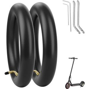 Cooryda 2-Pack 8.5 Inches Scooter Inner Tube, 8.5'' x 2" Inner,8 1/2x2 Pneumatic Tyres for Scooter Gotrax Gxl V2/Xiaomi M365, 8.5x2 Electric Scooter Tire Replacement Wheels for Front/Rear, Gas Scooters