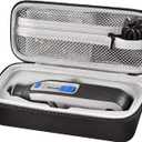 Case Compatible with Dremel Lite 7760 N/10 4V Li-Ion/ PawControl 7760-PET Dog Cordless Rotary Tool Multi-Purpose Kit, Zipper Mesh Pocket Storage Holder for USB Charging Accessory Changes (black)