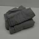 Bedsure Queen Sheet Set - 4 Pieces Soft Queen Size Sheets - Breathable & Cooling - Hotel Luxury - Easy Care Polyester Microfiber Bedding for Women, Men, Light Grey