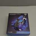 BENGOO G9000 Stereo Gaming Headset for PS4 PC Xbox One PS5 Controller, Noise Cancelling Over Ear Headphones with Mic, LED Light, 7.1 Surround Sound, Soft Memory Earmuffs for Nintendo Xbox Series X|S (Blue)