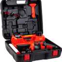 STANDTALL Electric Car Jack Kit 5 Ton 12V Electric Jack for Car with Impact Wrench and Tire Inflator Pump for SUV Sedan Truck Change Tires Garage Repair