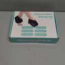 2 Pack Cordless Ankle Massager for Pain Relief, Ankle Heating Pads for Pain, Heated Ankle Massager for Pain, Rechargeable Feet Heating Pads, Feet Massage, 3 Heat Levels, 3 Massage Modes (One Size for All, Gray)