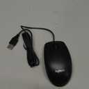 Logitech B100 Wired Mouse for Computer and Laptop, USB Corded Mouse, Right or Left Hand Use - Black