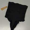 SHAPELLX Tummy Control Shapewear High Waisted Womens Shapewear Underwear Seamless Waist Slimmer Panties Body Shaper Black, Size M