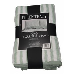 Standard 1 King Quilted Sham 20x36 100%Polyester