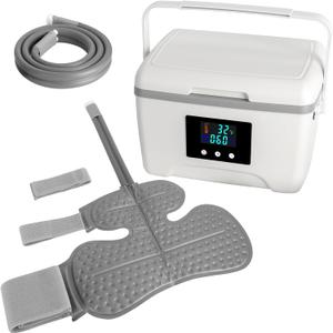 Ice Machine for Shoulder After Surgery Recovery, 9 Quarts Timer Circulate Rotator Cuff Cold Therapy Machine Home Cryotherapy System for Shoulder Replacement Post-Surgery Swelling, Sprains