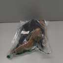 IUV Cowboy Boots For Women Western Cowgirl Boots with Chunky Heel Mid Calf Snip Toe Ideal for low insteps (8, Black)