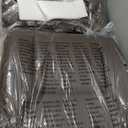 Amazon Basics Classic Puresoft PU Padded Mid-Back Height Adjustable Office Computer Desk Chair with Armrest, 25.75"D x 24.25"W x 42.25"H, Brown