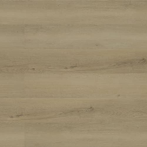 MSI Parkshore 7 in. x 48 in. x 12 MIL Luxury Vinyl Flooring, Rigid Core Planks, LVT Tile, Click Lock Floating Floor, Waterproof LVT, Wood Grain Finish, 26.147 Square Feet, Hinton Oak