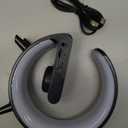 2026 New Smart Mini Table Lamp with Wireless Charger, Bluetooth Speaker Alarm Clock, Night Light for Bedroom Office Desk, Gifts for Kids Teens Chirstmas Black