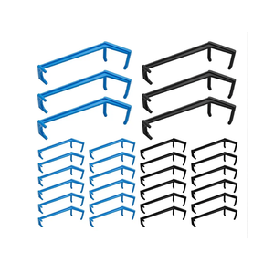 20Pcs Tree Spreaders Plastic Bonsai Branch Trunk Spreaders Modelling Tool Fruit Tree Branch Limb Spreader for Most Fruit Trees (Blue and Black)