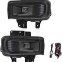 LED Fog Lights with Turn Signal & DRL for Ford F-150 20242025 | Plug & Play for Lariat / King Ranch / Platinum, Adapter Required for XLT / STX / Tremor, Replaces # RL3Z15201A RL3Z15200A