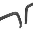 ALMULOO Fender Flares Set Compatible with 2014-2015 GMC Sierra 1500 Front & Rear Wheel Eyebrow 4PCS Fender Trim Plastic(PP+T30) Textured Black