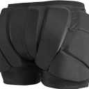 Snowboard Padded Shorts Impact Shorts for Snowboarding, Hip and Butt Pads for Skating, Snowboard Butt Pad for Kids Adult Medium