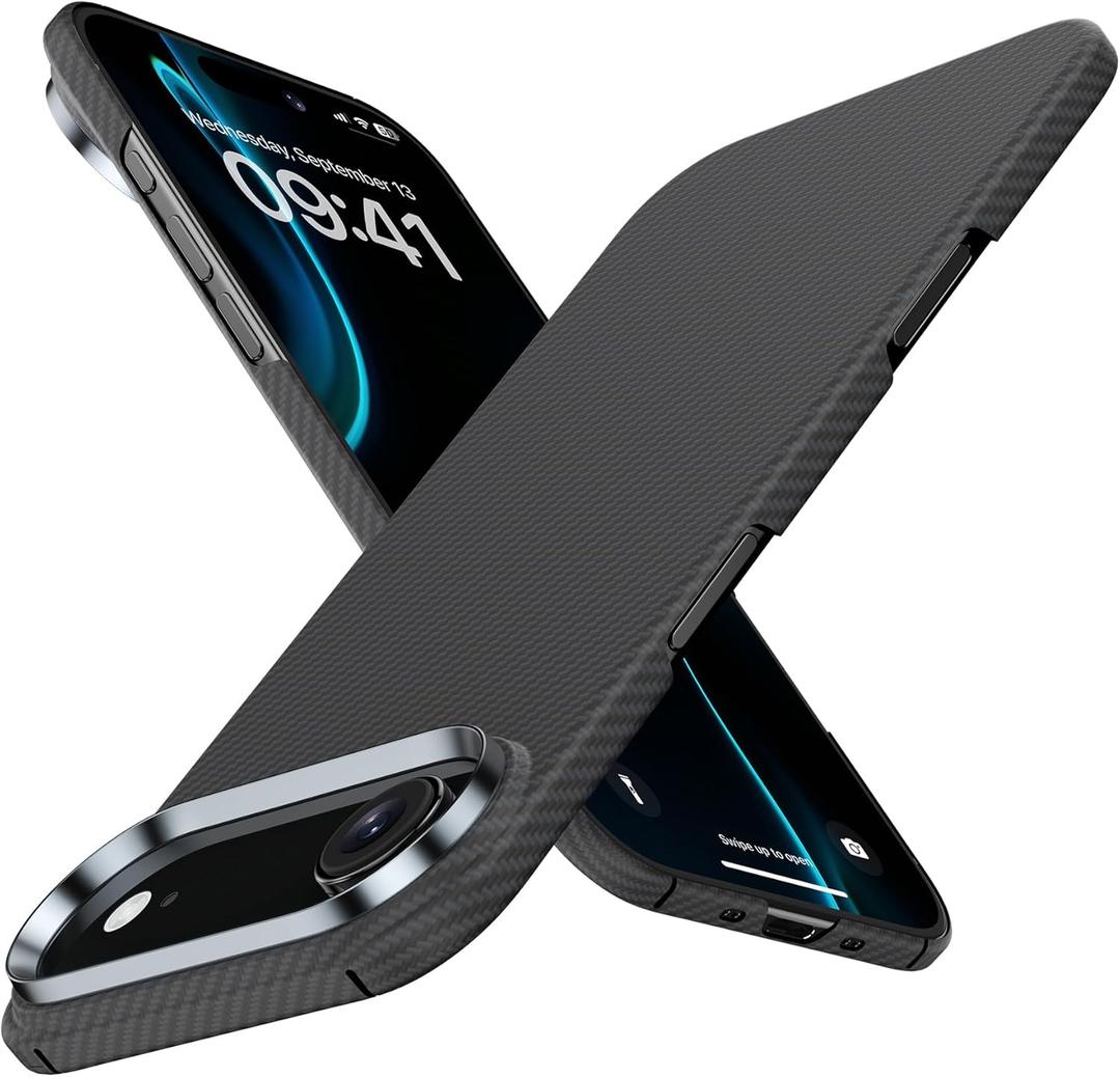 BENKS ArmorAir Case for iPhone Air, Compatible with Magsafe, Ultra Slim & Lightweight Minimalist Case Built with Dupont Kevlar Aramid Fiber
