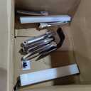 Fidom Big and Tall Office Chair, Flip Armrests for Pets & Cross Legged Sitting, Ergonomic Leather Executive Desk Chair with Foot Rest, High-Back Reclining Computer Chairs for Office Home Game - Black