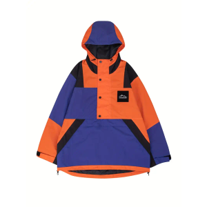 ADDIRFENG.Jacket for Men & Women.Color: Black, Blue, Orange Size: L