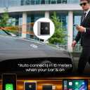 2026 Wireless CarPlay Adapter for Apple Only, Upgrade Mini Aluminium Car Play Adapter Converts Wired to Wireless CarPlay for iPhone, Plug & Play, Auto Connect Fast and Stable, with USB-C, Grey