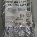 Fostanfly Washable Dog Pee Pads, 2 Pack 36''x72'' Non Slip Reusable Puppy Pee Pads with Great Urine Absorption, Dog Mats for Whelping, Potty, Pet Training (Gray)