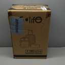 Coolife Luggage Set Suitcase Carry On Luggage PC Hardshell Luggage TSA Lock Spinner Wheels Telescopic Handle