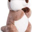 Riuhot Cute Otter Stuffed Animals Soft Sea Otter Plushie Toy 15.7" Christmas Birthday Party Plush Gift for Kids Children Girls Boys