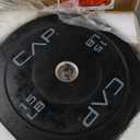 CAP Barbell Rubber Olympic Bumper Plate | Multiple Options/Colors (15lbs - Pair)