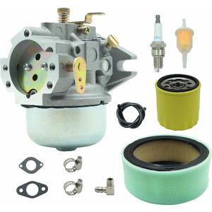 Carburetor For Kohler Magnum KT17 KT19 M18 M20 MV18 MV20 52-053-18 52-053-28 with Air Filter Tune-Up kit